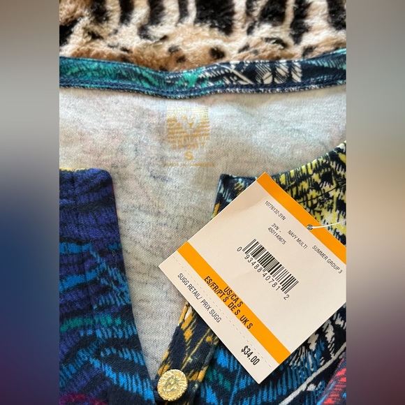 Anne Klein Colorful Top…NWT - Picture 6 of 8